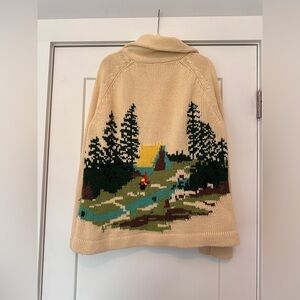 The GREAT Camp Lodge Cream Campfire Cardigan